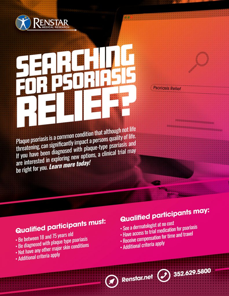 Psoriasis Renstar Medical Research